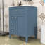Meuble-lavabo 24 po avec lavabo, tiroirs, tablette réglable et porte-507765815