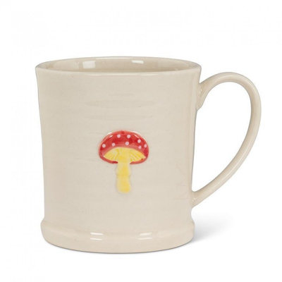 Tasse à rebord avec champignon