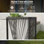 Lampe sur pied en rotin solaire