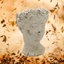Cement Bust Flower Pot Planter - Decorative Statue Planter for Indoor & Outdoor Home, Patio and Garden Décor-64886317