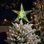 Décoration pour sommet de sapin Prismatic Star 11,4 "10 DEL Vivvi