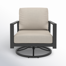Townsend Metal Outdoor Rocking Chair with Sunbrella Cushion