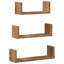 Abdulkadir 3 Piece Solid Wood Floating Shelf Set-430559468-430559472