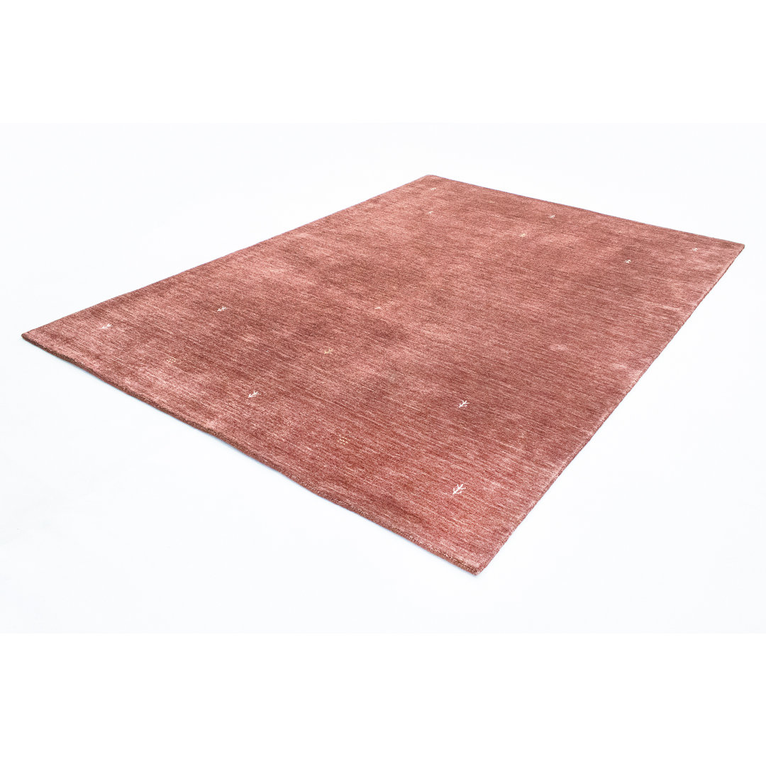 Hand Knotted Brown Indoor/Outdoor Rug