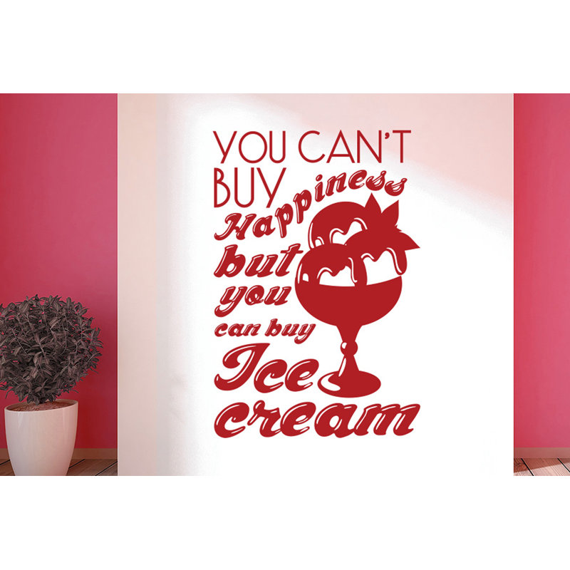 Wall Decal, Dark Red