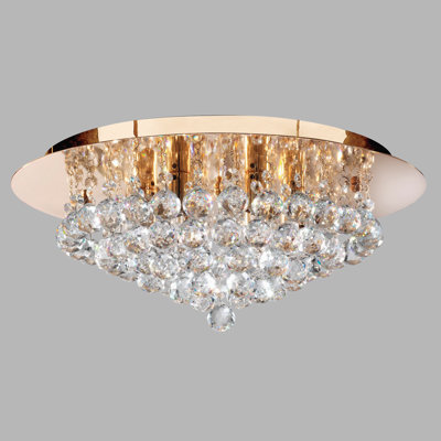 Kessler Glass Flush Mount