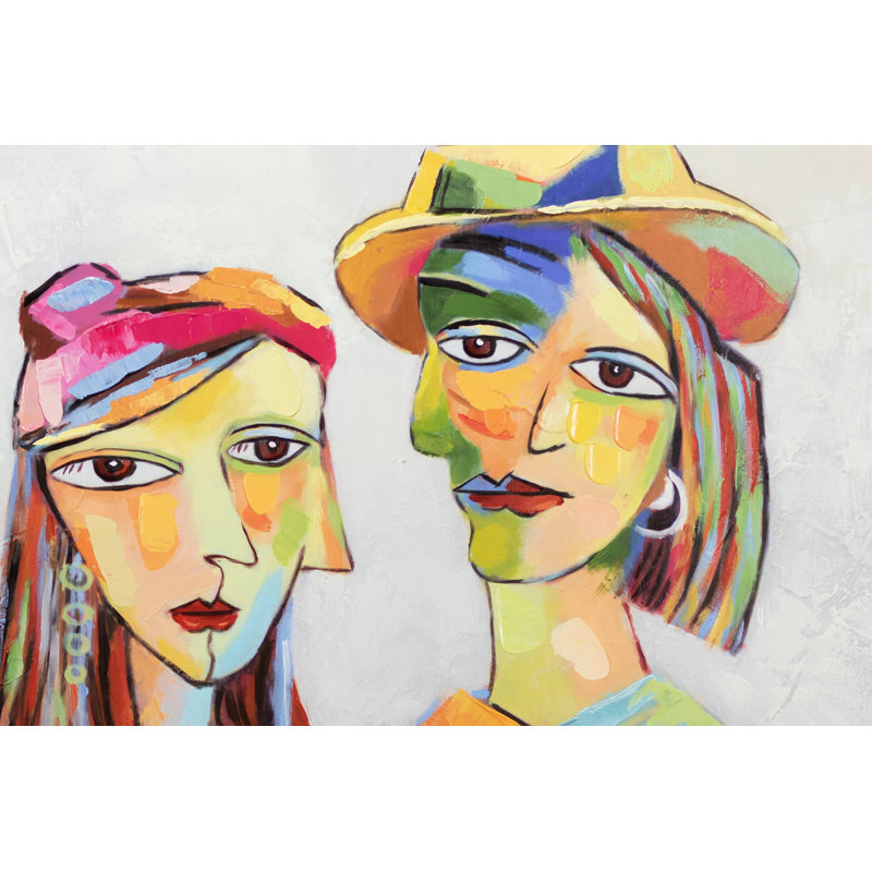 Picasso's Muses Hand Painted Acrylic Painting