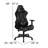 Gaming Desk and Reclining Gaming Chair Set with Cup Holder, Headphone Hook & Removable Mouse Pad Top-84973905