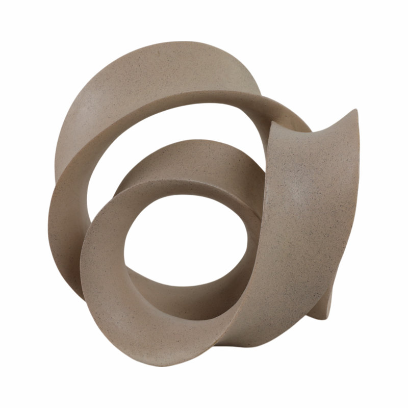 Sagebrook Home 13" Menen Large Loop Statuary, Tan