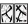 'Monochrome Ripple Diptych' 2 Piece Framed Print Set