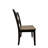 Donsha Solid Wood Cross Back Dining Chair In Walnut Maple-491371357