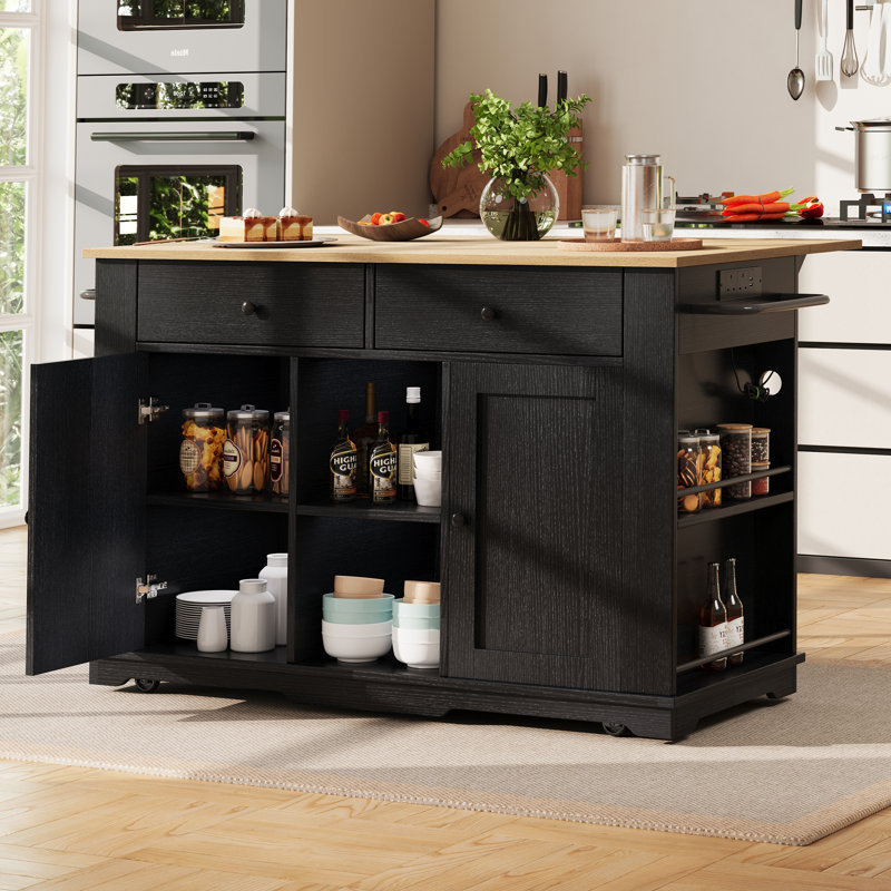 Kitchen Cart, Black