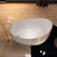 Baignoire autoportante ovale en acrylique 43,31 "x 26,77"-133145858