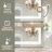 Aolaith Wall Mounted Rectangular Frameless Anti Fog LED Light Bathroom Mirror,Dimmable Vanity Mirror-1520952588