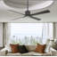 Harford 4-Blade Ceiling Fan with Remote Control-354883511
