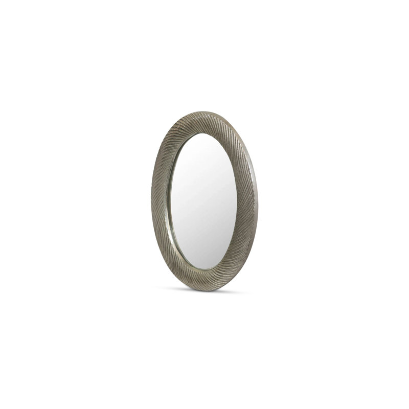Constance Oval Aluminium Mirror