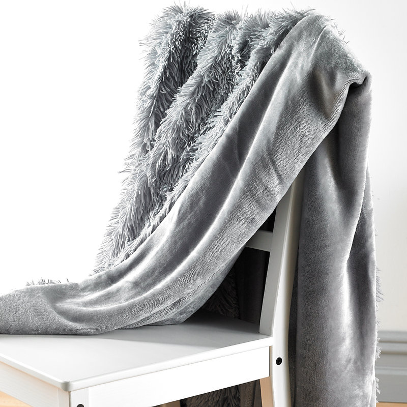 Throw Blanket, Grey