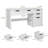 55" Farmhouse Home Office Desk With File Drawer-333908371