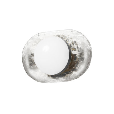 Applique murale Viviann, 10 W, verre transparent