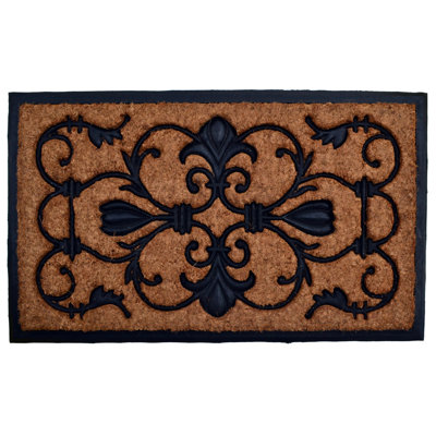 30 po x 18 po tapis de porte extérieur antidérapant Needville