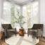 Table d'appoint en bois de teck Obrien