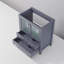 Meuble-lavabo gris foncé 30 po X P 18,25 po D