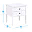 Table de chevet 2 tiroirs Emmett-819380840