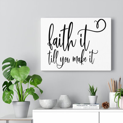 Light It Till - Wrapped Canvas Print