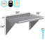 Tablette murale en acier inoxydable-52832519