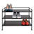 3-Tier (12 Pair) Stackable Resin Shoe Storage Rack-672090940