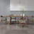 Nordic solid wood simple modern rectangular light luxury dining table-1786363755