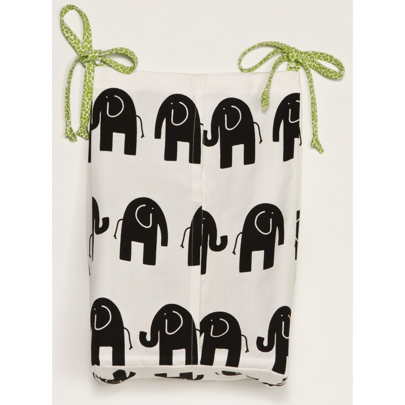 Messinger Animals Safari Animals 100% Cotton Crib Diaper Stacker