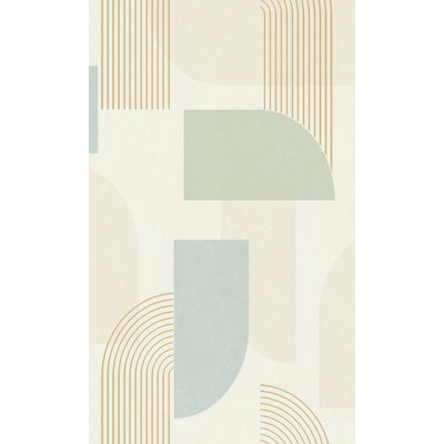 Papier peint géométrique Hurlee
