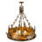 Thames 4 - Light Dimmable Drum Chandelier