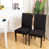 100% polyester noir est en rupture de stock