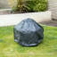 Auzenne Hexagon Iron Wood Burning Fire Pit