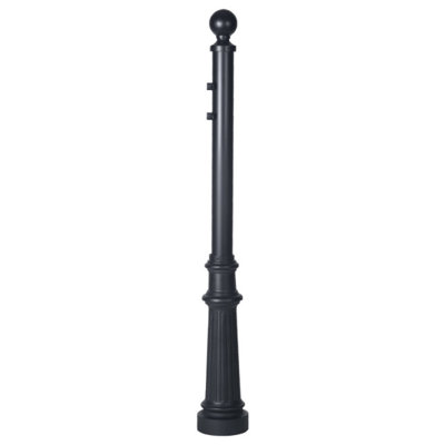 Poteau décoratif rond 77 po H