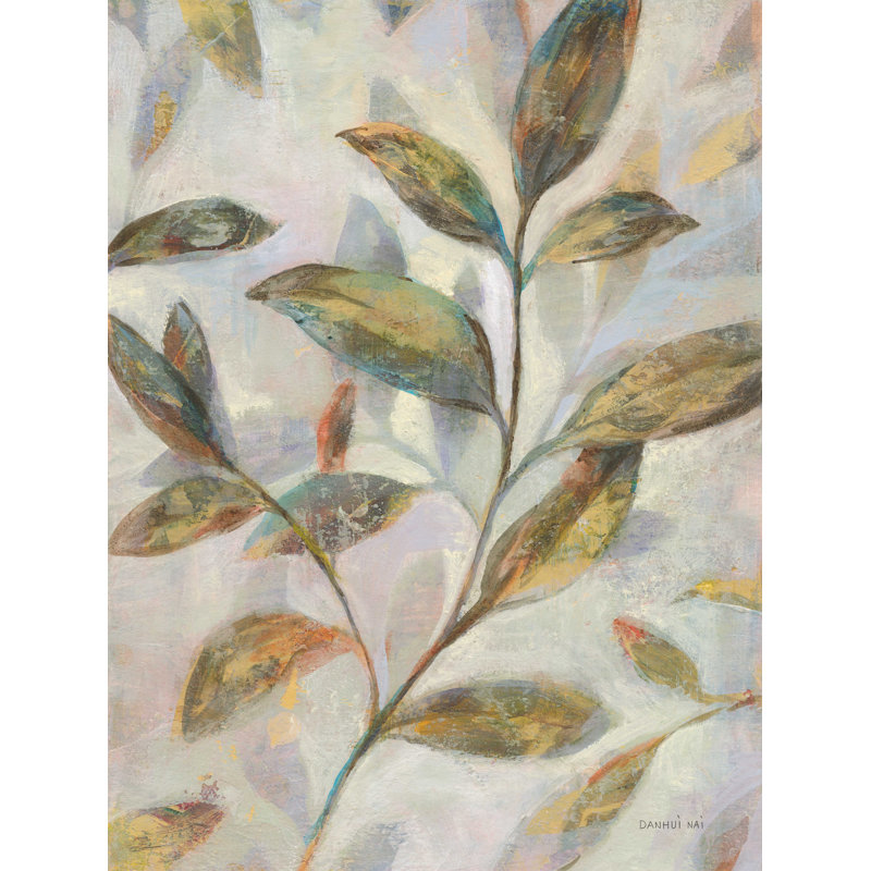 " Leafy Flow II ", 16" H x 12" W