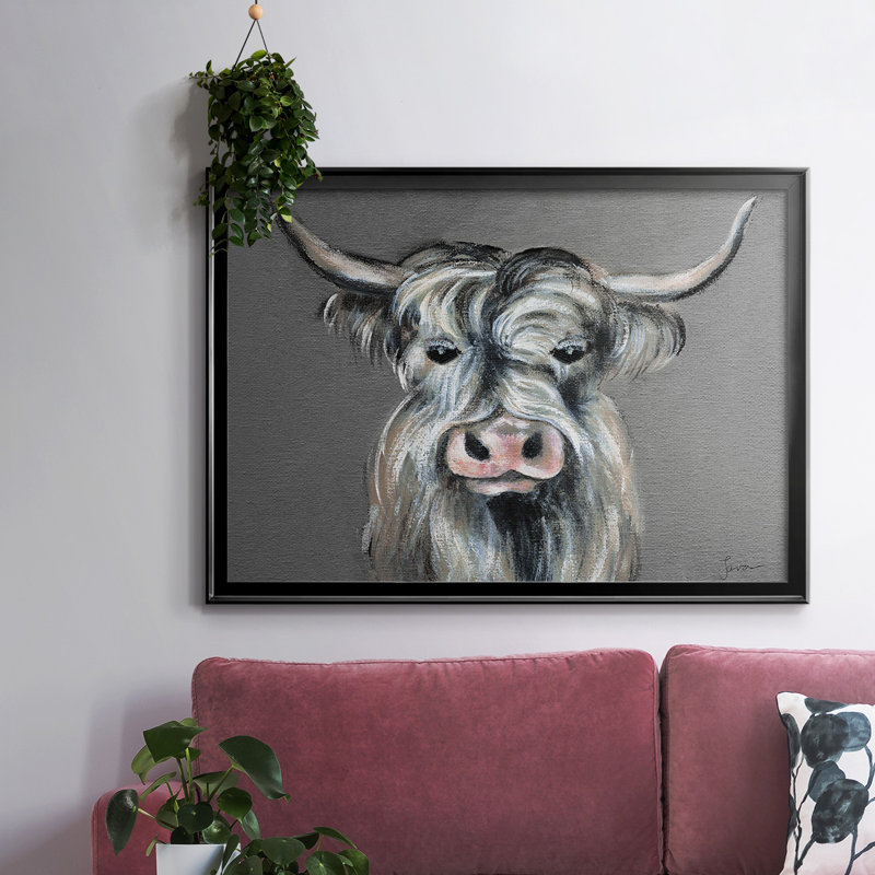 Neutral Highland, reproduction d'art sur toile, Noir, H 14 po x l 20 po x P 1,5 po