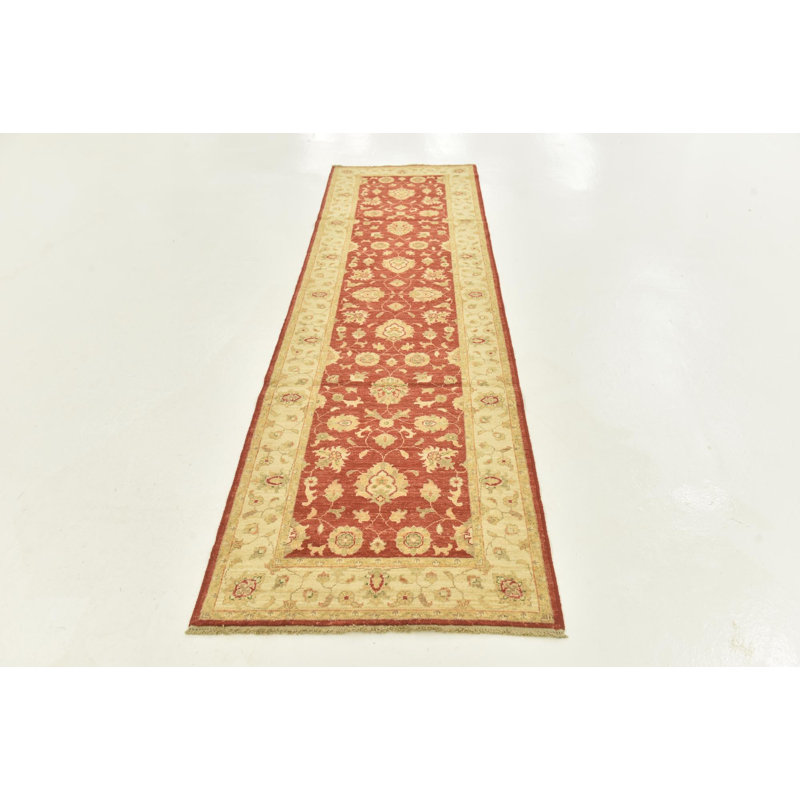 Tapis de couloir rouge Josie