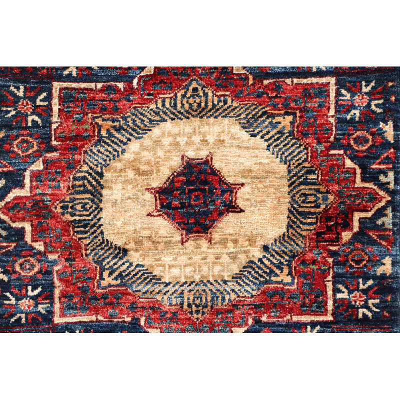 Aryana Hand Woven Wool Oriental Area Rug