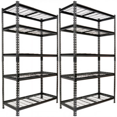 5 Tier Storage Shelves Adjustable Heavy Duty Garage Shelving Units