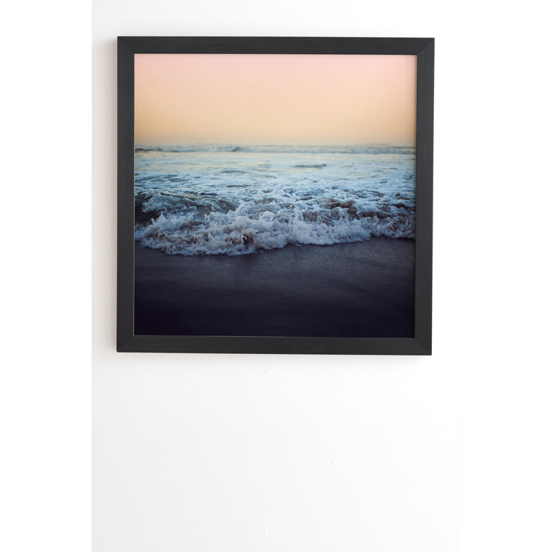 Photographie « crash into me », H 20 po x l 20 po x P 2 po, Armature en bambou, Pas de tapis