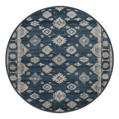 Machine Washable Overdyed Gray Area Rug
