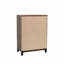 Commode 1 pièce 5 tiroirs avec rangement en bois massif
