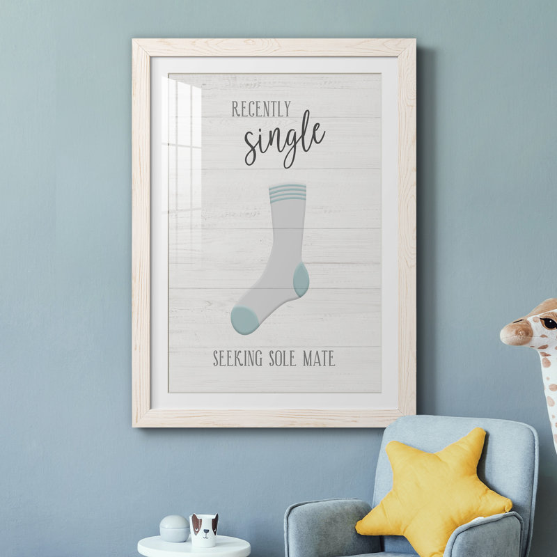 Simple - imprimé, H 37,5 po x l 27,5 po x P 1,5 po, Papier encadré blanc