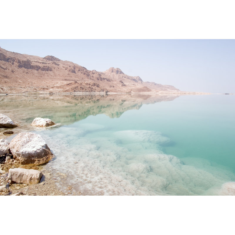 Mer morte par Hildr - Photographie sur toile tendue, L 48 po x H 32 po