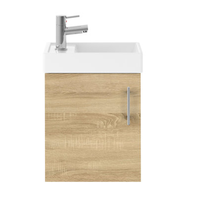 Vault 400mm Single Bathroom Vanity with Integrated Vitreous China Basin