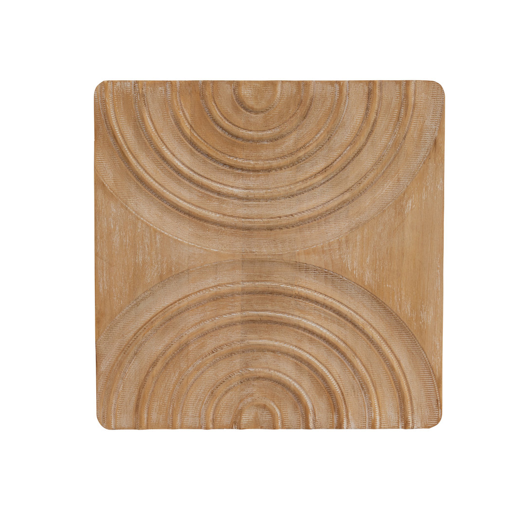 Modern Abstract Wall Decor on Solid Wood Millwood Pines