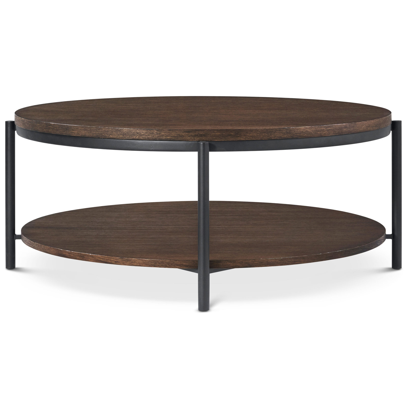Alishia Single Coffee Table, Brown